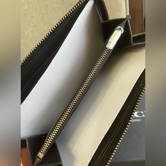 NWT！COACH ACCORDION WALLET IN SPORT CALF LEATHER GIFT SET（F58928) holiday gift - Picture 4 of 8